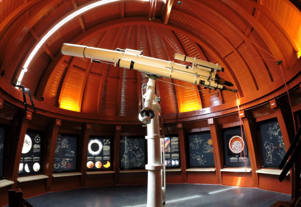 The Observatory at the top of the Round Tower