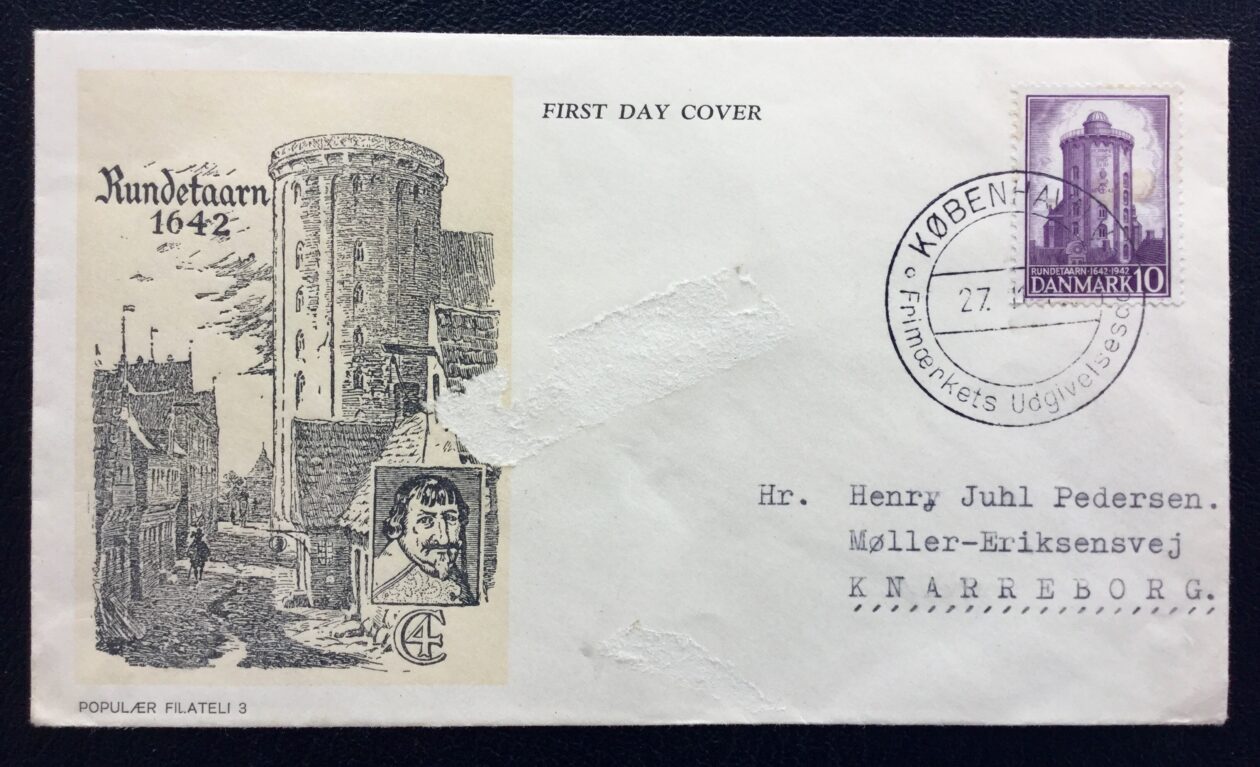 First day cover from 1942 First day cover from 1942