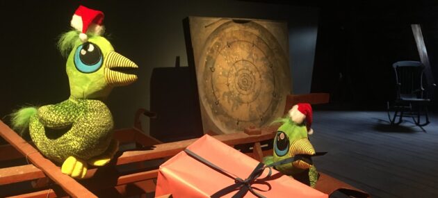 Yggenykker med nissehuer på Ringerloftet