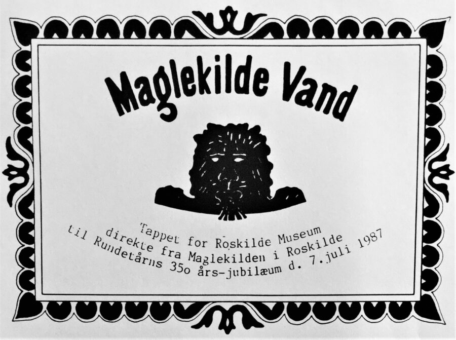 Til Rundetaarns 350-års jubilæum i 1987 blev der tappet vand i Roskilde.